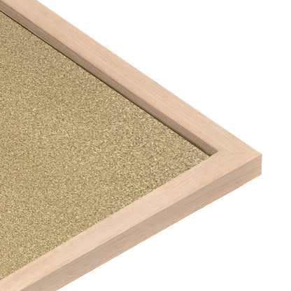 Cork board (1:2, 1:3 size) Corkboard Pinboard for Office Home Message Notice with 30mm Wide Wooden Timber Frame - Bonus 12x Pushpins