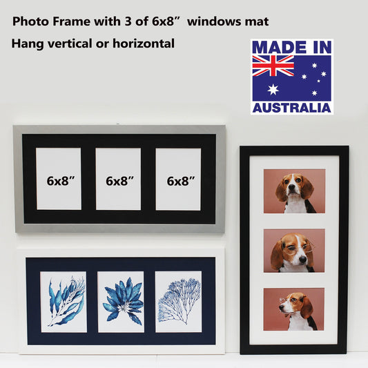 3-in-1 Photo Frame - 6x8" Windows