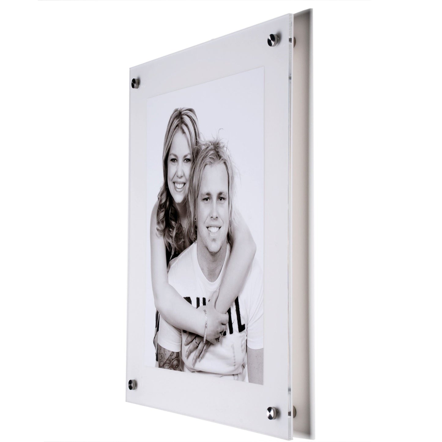 Acrylic Photo block, Sandwich Photo Mount, 8x10", 12x16", 16x20", 16x24", 20x24"