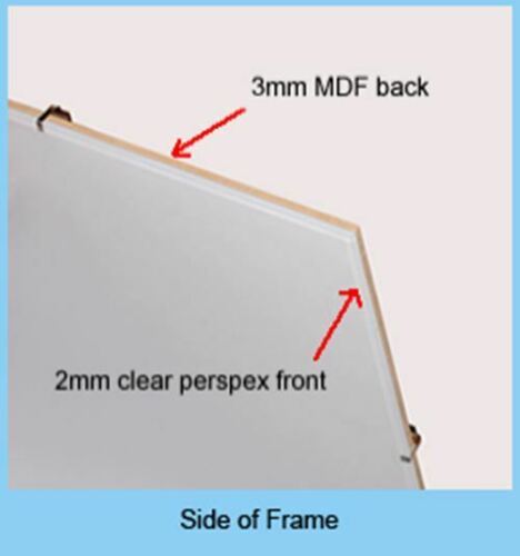 Frameless Frame, Clip Frame, Perspex Frame, 16x20", 16x24", 20x24", 20x30", 24x3